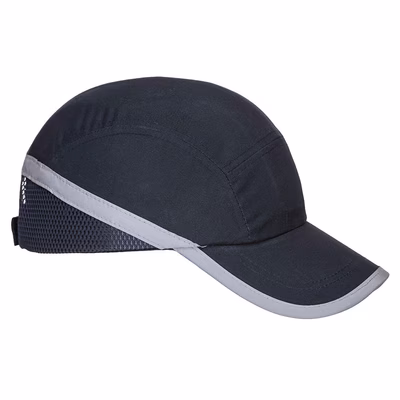 Immagine di Caschetto antiurto con visiera lunga PORTWEST PW79 colore blu navy