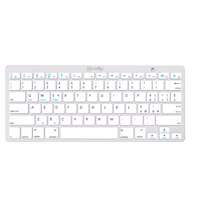Immagine di CELLY SWKEYBOARDBT - Tastiera wireless, finitura simil a SWKEYBOARDBTSV