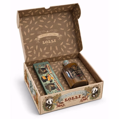 Immagine di Lolli Luxury Box Set Liquore Zabaglione al Caffè + Torrone allo Zabaglione - 2pz