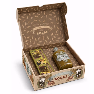 Immagine di Lolli Luxury Box Set Liquore Pistacchio + Torrone al Pistacchio - 2pz