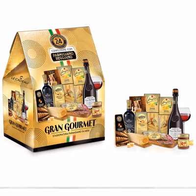 Immagine di Scatola a cuspide serigrafata Gran Gourmet - 9pz
