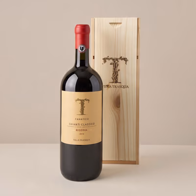 Immagine di Cassetta in legno Magnum Chianti Classico 1,5 litri