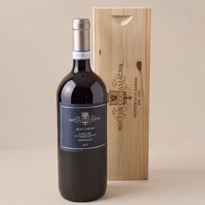 Immagine di Cassetta in legno Magnum Nebbiolo 1,5 litri