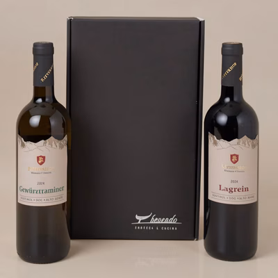 Immagine di Scatola in cartone L'Alto Adige con Ritterhof - 2pz