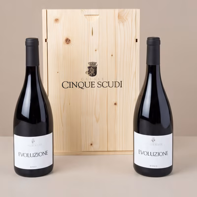 Immagine di Cassetta in legno Il Lazio di Cinque Scudi - 2pz