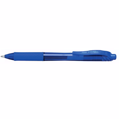 Immagine di Roller ink gel a scatto colore blu PENTEL ENERGEL X punta media mm 1