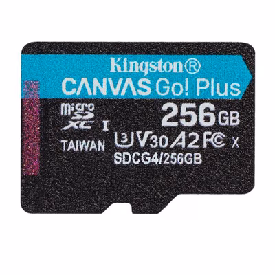Immagine di Memory Card micro sd xc 256GB KINGSTON MicroSD Canvas Go! Plus 256GB SDCG4/256GBSP