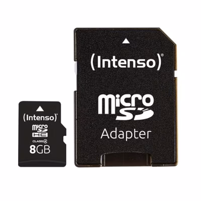 Immagine di Memory Card micro sd hc 8GB INTENSO MICRO SD CLASSE 4 8GB 3403460