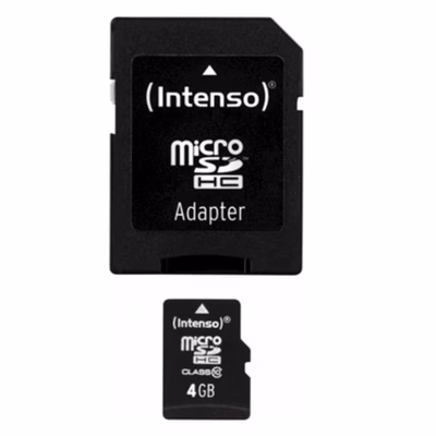 Immagine di Memory Card micro sd hc 4GB INTENSO MICRO SD CLASSE 10 4GB 3413450