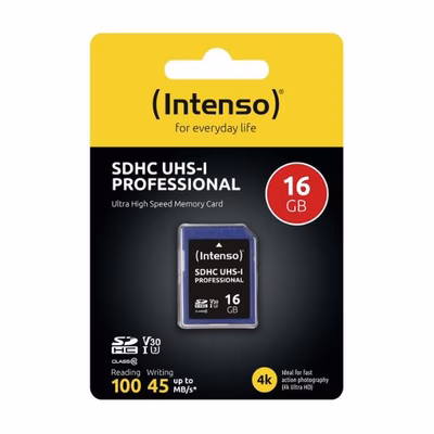Immagine di Memory Card micro sd hc 16GB INTENSO SD UHS-I P 16GB 3431470
