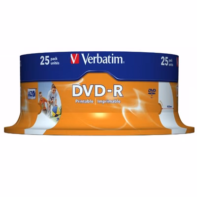 Immagine di Spindle print.25 dvd-r 16x 4.7g s