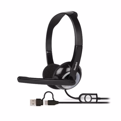 Immagine di Cuffia stereo con mic USB-C USB