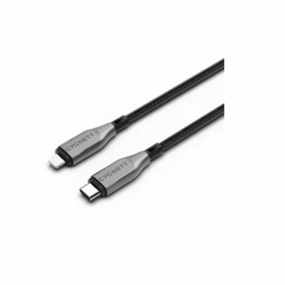 Immagine di Lightning to USB-C 1mt bk