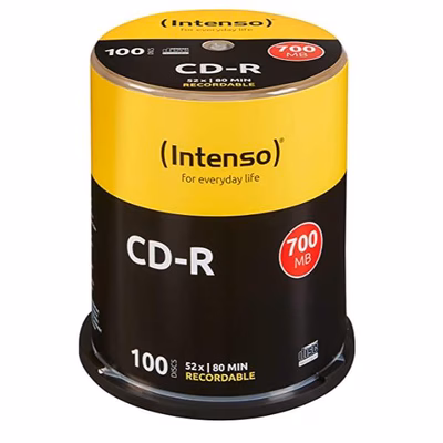 Immagine di Cd-r 700 mb/80 m.52x cake box 100pz