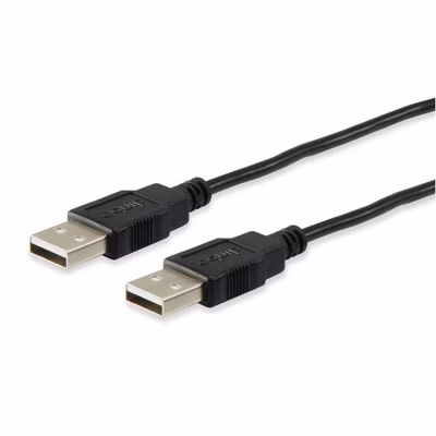 Immagine di USB 2.0 cable a->a 3 0m m/m black