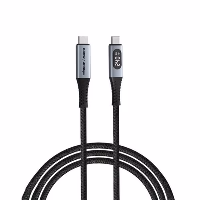 Immagine di USB-C to USB-C 100w 240cm display