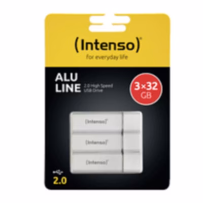 Immagine di Chiavetta 32GB silver USB 2.0 3pz.