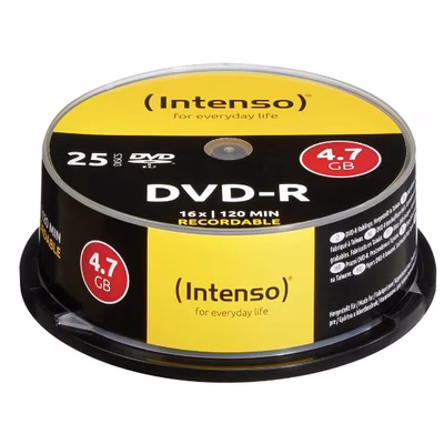 Immagine di Dvd-r 4.7gb 16x spindle 25pz
