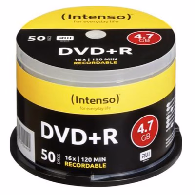 Immagine di Dvd+r 4.7gb 16x spindle 50pz