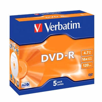 Immagine di Dvd-r 4 7gb 16x serigr.conf.5