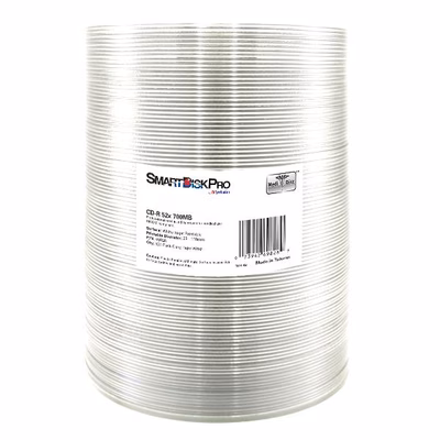 Immagine di Cd r 52x 700mb white Inkjet cf.100