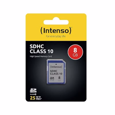 Immagine di Memory Card secure digital 8GB INTENSO SD CLASS 10 8GB 3411460