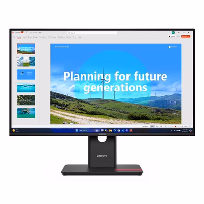 Immagine di Lenovo thinkvision t27d-40 - monitor a led - 27 - 1920 x 1080 Full HD 1080p @ 120 hz - ips - 300