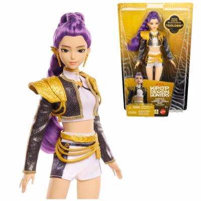 Immagine di MATTEL Kpop Demon Hunters Huntr/X Bambola Rumi "Golden JRN40