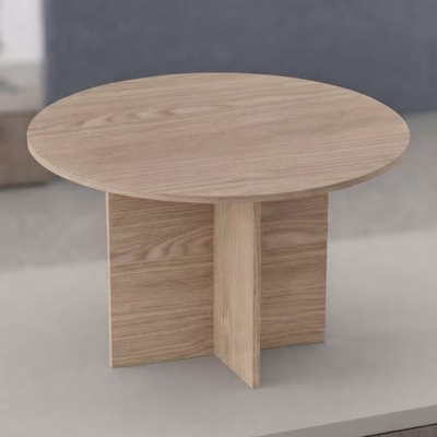 Immagine di Tavolo riunione tondo EASYSPACE d120 rovere chiaro