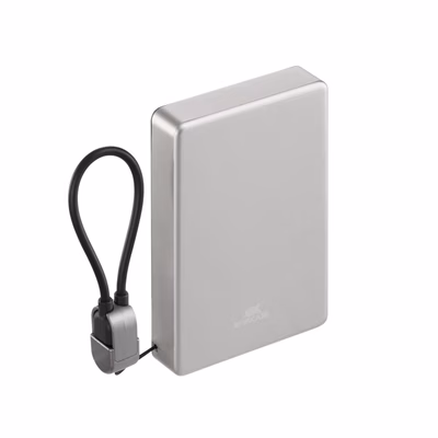 Immagine di Power bank da 10.000 mAh con ricarica wireless magnetica MagSafe fino a 15 W