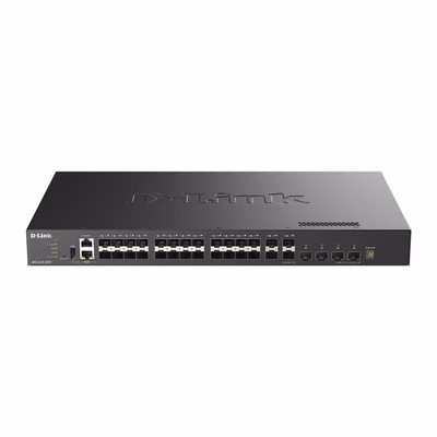 Immagine di Switch DLINK DXS341032SY Layer 3 con 28 porte 10G SFP+ e 4 uplink 25G