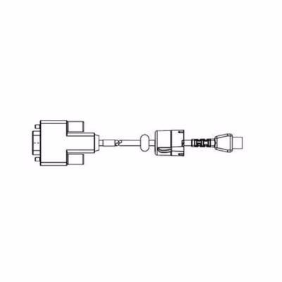 Immagine di Cavo seriale ZEBRA PCDB9 1,8 m per stampanti portatili serie QLn e ZQ600