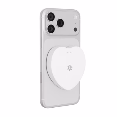 Immagine di Power bank CELLY MAGPBHEART3000 - Powerbank compatibile con la tecn MAGPBHEART3000W