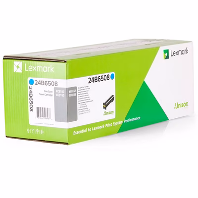 Immagine di Toner Laser LEXMARK 24B6508 ciano 20000 copie