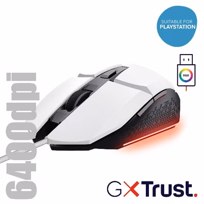 Immagine di Gxt109ps felox gaming mouse wht