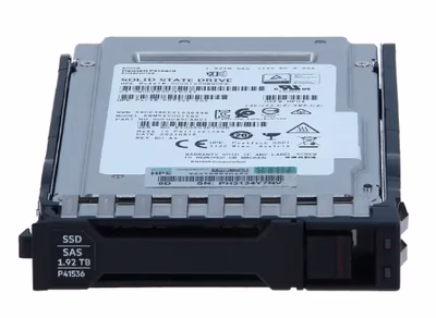 Immagine di SSD 1,92TB sas HPE 12Gbps SFF per server, alte prestazioni e affidabilità enterprise