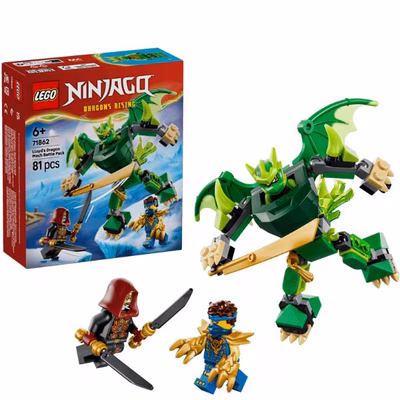 Immagine di Costruzioni LEGO Battle Pack Mech Drago di Lloyd 71862