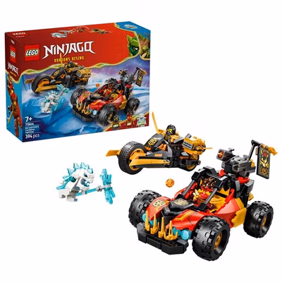 Immagine di Costruzioni LEGO Veicoli combinanti di Kai e Cole 71864