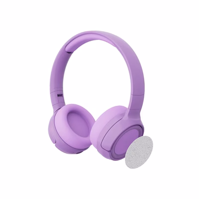 Immagine di Cuffie wireless celly kidswrlsbeatvl per bambini, bluetooth e volume limitato