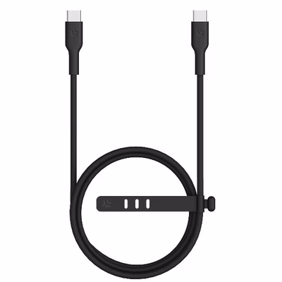 Immagine di Cavo USB-C celly intrecciato 3 m, ricarica ultra rapida fino a 240 w, nero