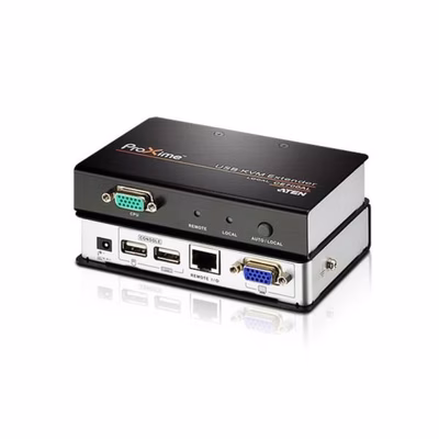 Immagine di Extender kvm aten usb/vga su cat5e fino a 150 m con console locale e remota