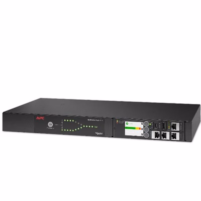 Immagine di APC NetShelter Rack ATS 1U 230V 10A con 12 prese C13 e doppio ingresso C14