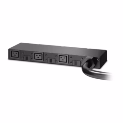 Immagine di PDU APC Basic 0U/1U 220-240V 63A con 3 prese C19 per rack professionali