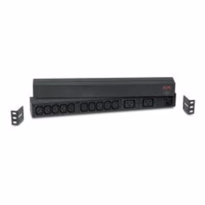Immagine di PDU APC Basic 1U 16A con 10 prese C13 e 2 prese C19 per rack IT
