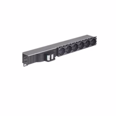 Immagine di PDU TECNOSTEEL 6 prese Schuko con interruttore magnetotermico bipolare 1U