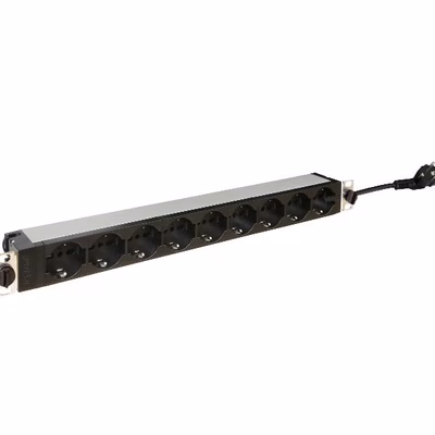 Immagine di PDU rack LEGRAND 19" monofase 16A con 9 prese P40 per distribuzione elettrica