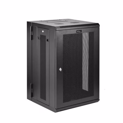Immagine di Armadio server rack STARTECH 18U da parete con struttura ventilata