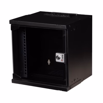 Immagine di Armadio rack 10" 6U EQUIP 300x300 mm nero per reti e piccoli impianti