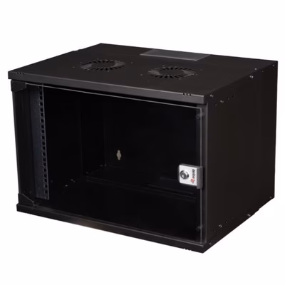 Immagine di Armadio rack 19" 7U EQUIP 540x400 mm nero per reti e cablaggio strutturato