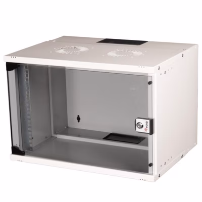 Immagine di Armadio rack 19" 7U EQUIP 540x400 mm grigio per reti e cablaggio strutturato